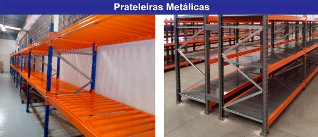 Prateleiras metálicas