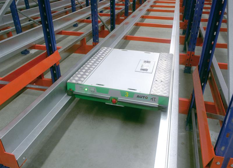 Estrutura automatizada Tipo Shuttle