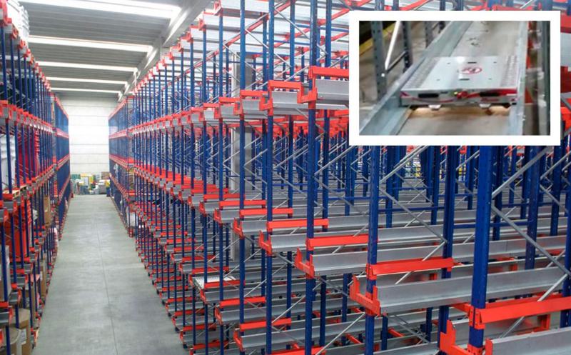 Estrutura automatizada Tipo Shuttle